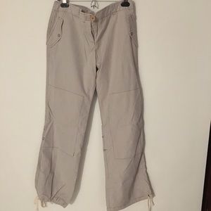 90s/Y2k wide legged striped cargo pants skater pants